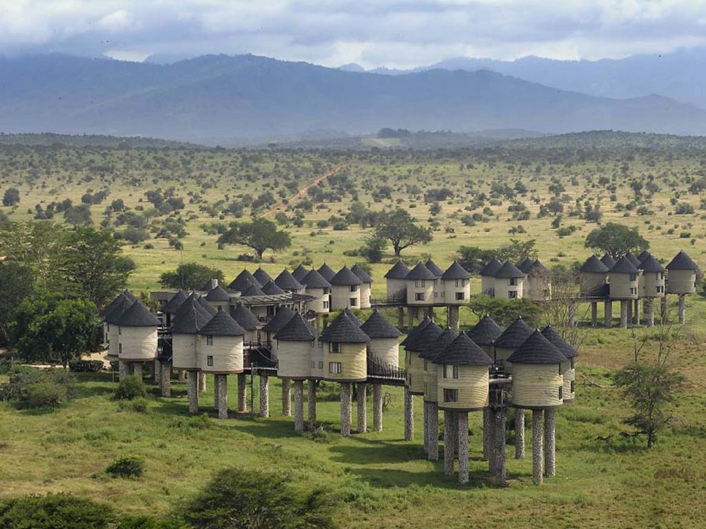 Salt Lick Safari Lodge Tsavo Exterior foto
