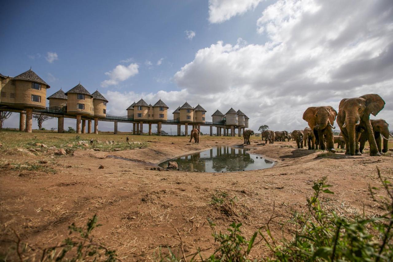 Salt Lick Safari Lodge Tsavo Exterior foto